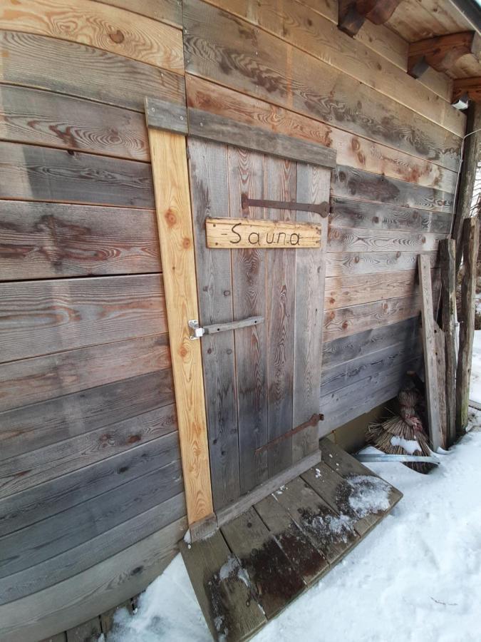 Almhuette Chalet Hirschfisch ボーデンスドルフ エクステリア 写真